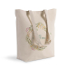 Handlenett med blomsterkransmotiv