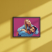 Portrett i pop art stil WPAP basert på et bilde Portrett i pop art stil WPAP basert på et bilde